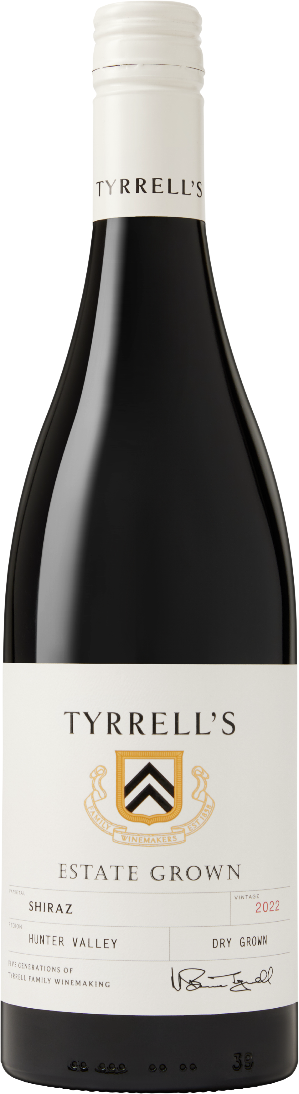 Tyrrell’s Wines Estate Grown Shiraz 2022